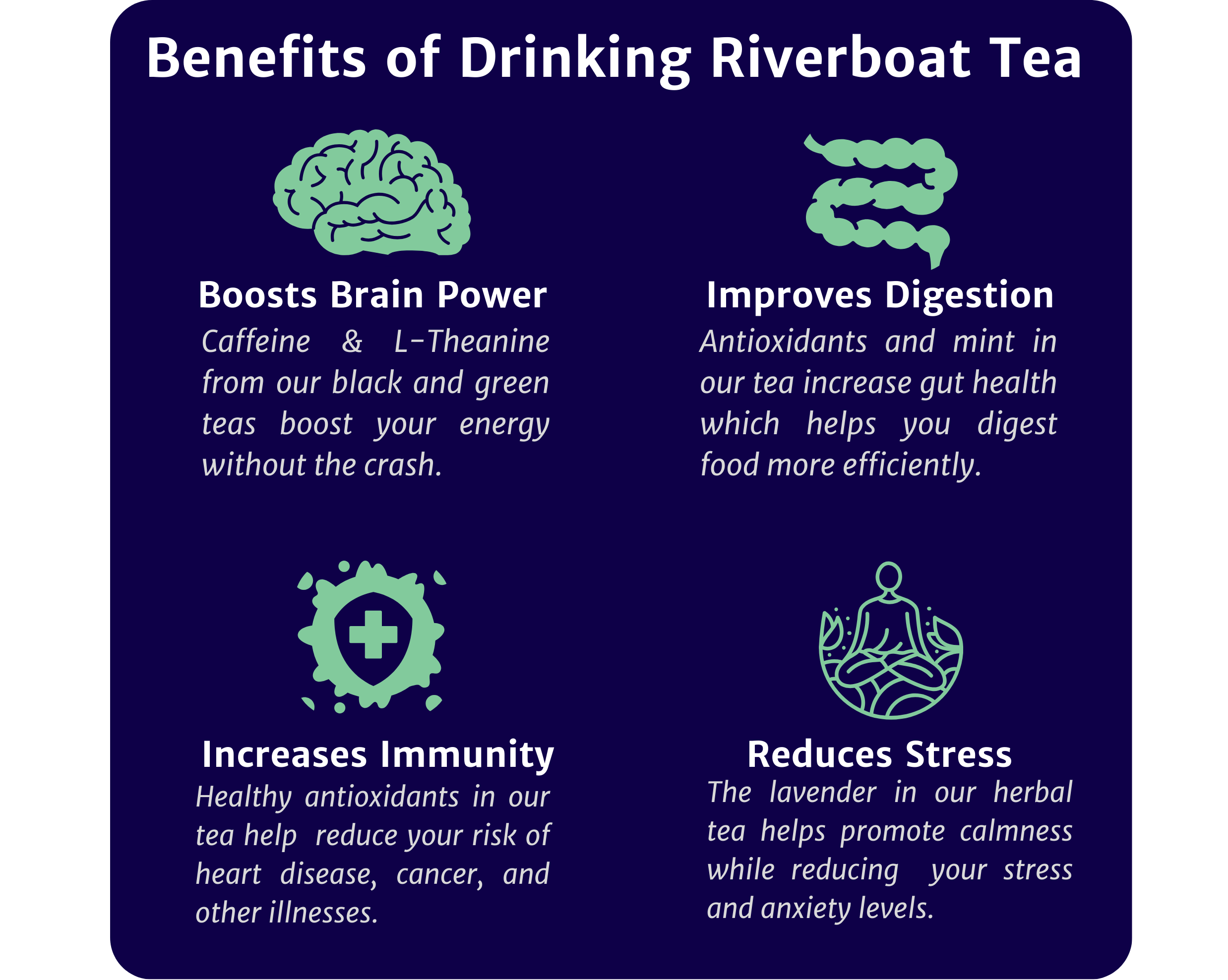 Riverboat Tea Health Benefits of Loose Leaf Tea